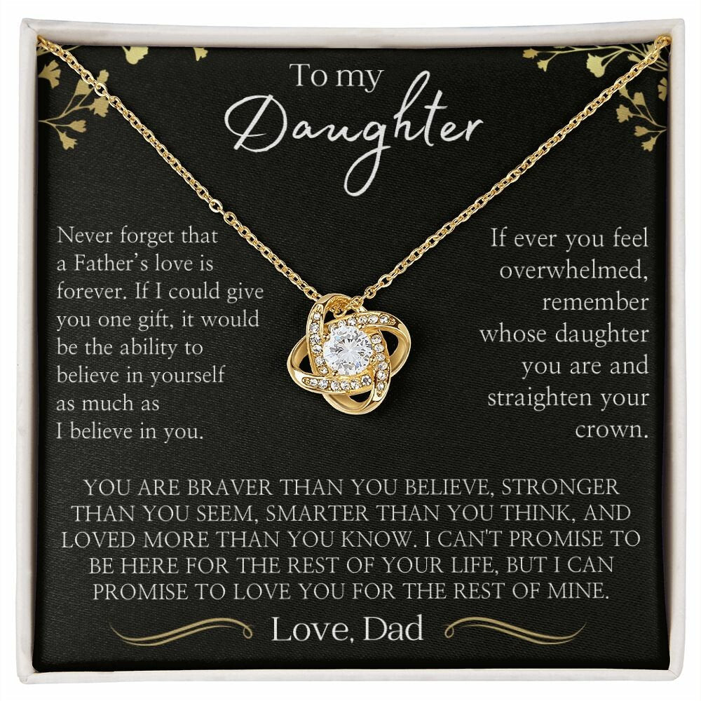 Mothers Day Gift for Daughter, Necklace for Daughter from Dad, Graduation Gift from Father, Graduation Gift for Daughter from Dad, Wedding