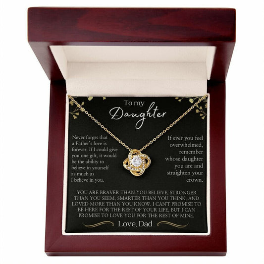 Mothers Day Gift for Daughter, Necklace for Daughter from Dad, Graduation Gift from Father, Graduation Gift for Daughter from Dad, Wedding