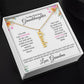 Personalized Name Necklace, Graduation Goft for Granddaughter, Birthday Goft for Granddaughter, Mothers Day Gift for Grannddaughter, Wedding