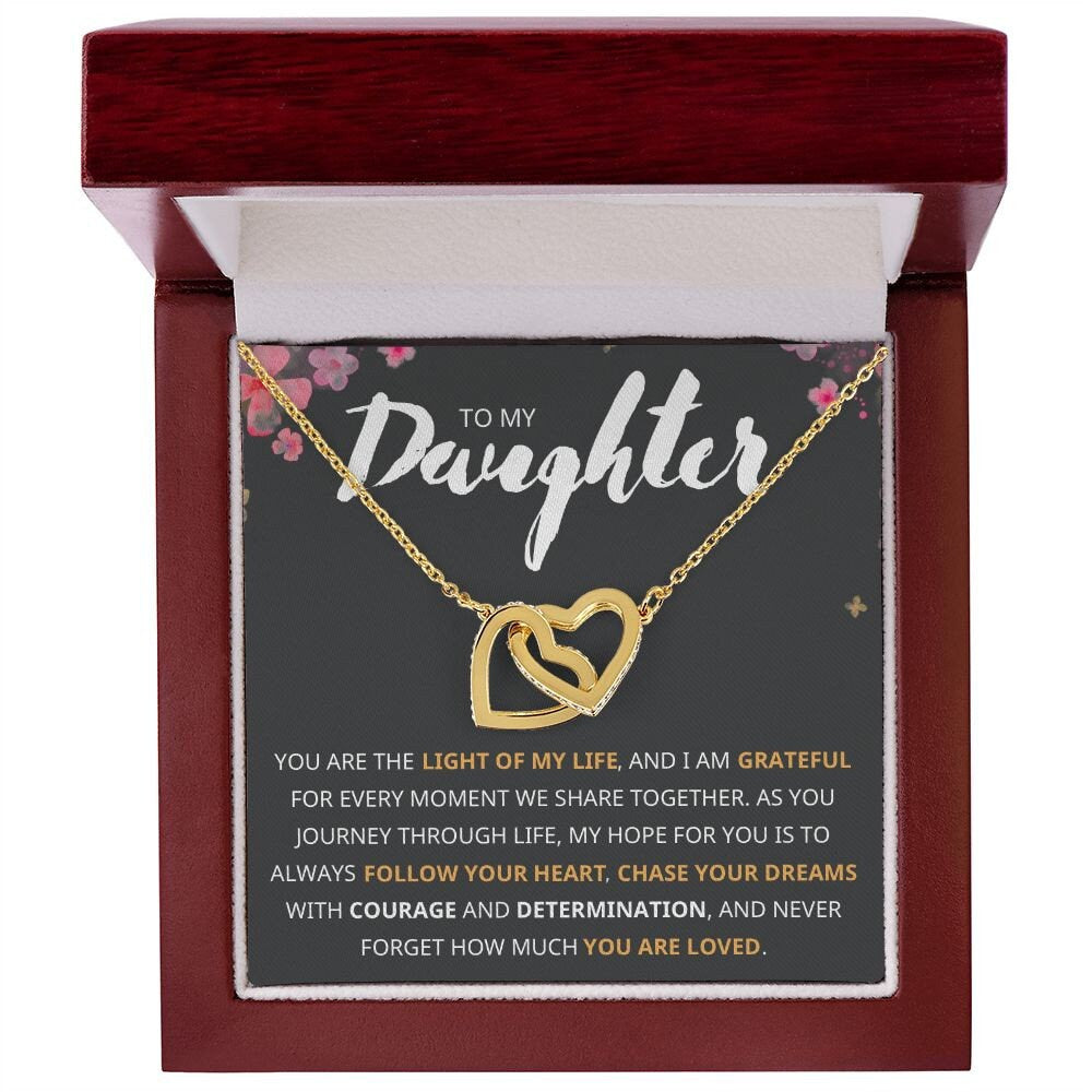 Daughter Gift from Mom to Daughter Necklace for Daughter Gift for Daughter from Mom Daughter Gift from Dad to Daughter Birthday Gift