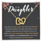 Daughter Gift from Mom to Daughter Necklace for Daughter Gift for Daughter from Mom Daughter Gift from Dad to Daughter Birthday Gift