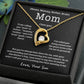 Funny, Heartfelt Mothers Day Gift for Mom, Boy Mom Gift, Mothers Day Gift from Son, Birthday Gift for Mom from Son, Mom Necklace from Son