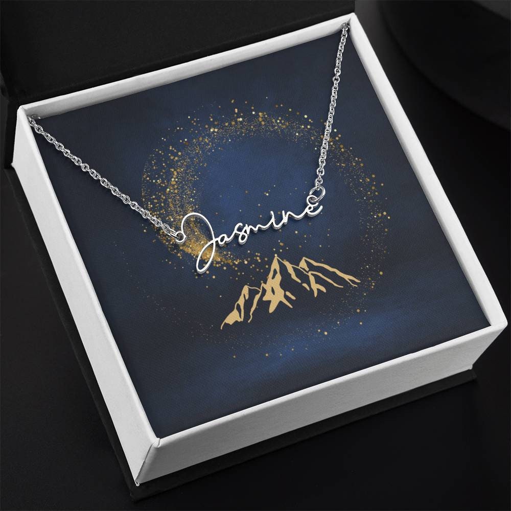 ACOTAR - Illyrian Mountain - Ramiel - Night Court Necklace Gift - A Court of Mist and Fury, Sarah J. Maas