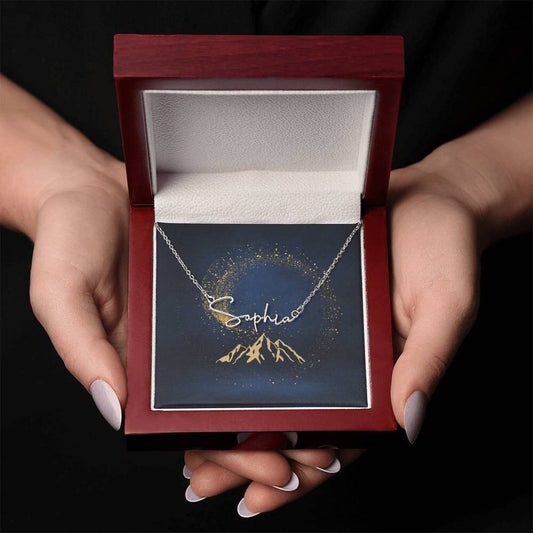 ACOTAR - Illyrian Mountain - Ramiel - Night Court Necklace Gift - A Court of Mist and Fury, Sarah J. Maas