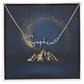 ACOTAR - Illyrian Mountain - Ramiel - Night Court Necklace Gift - A Court of Mist and Fury, Sarah J. Maas