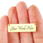 Retro hippy necklace