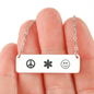 Retro hippy necklace
