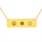 Retro hippy necklace