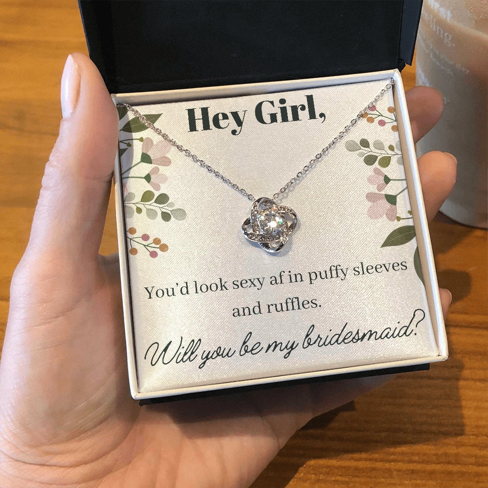 Bridesmaid Proposal Necklace