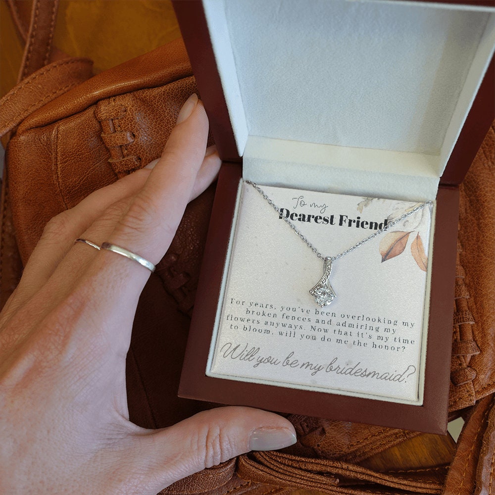 Bridesmaid Proposal Necklace