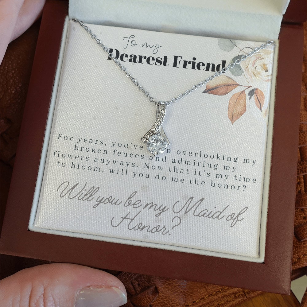 Bridesmaid Proposal Necklace