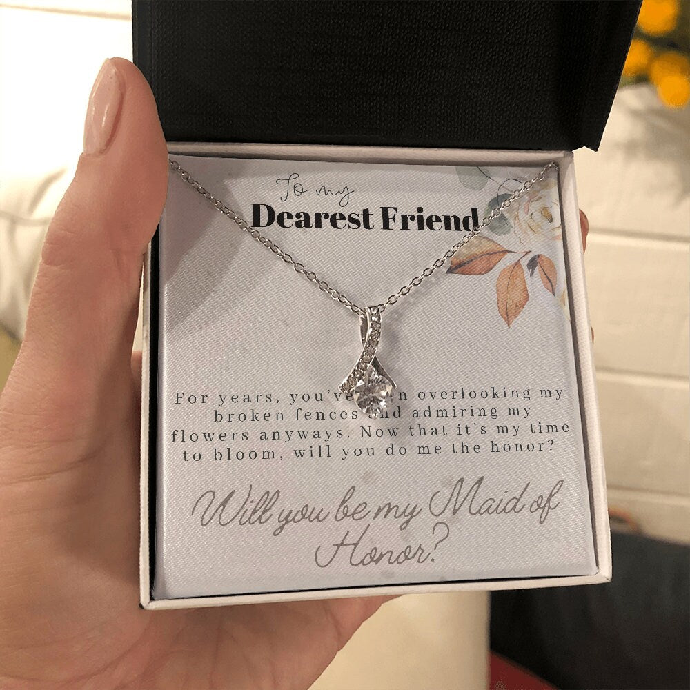 Bridesmaid Proposal Necklace