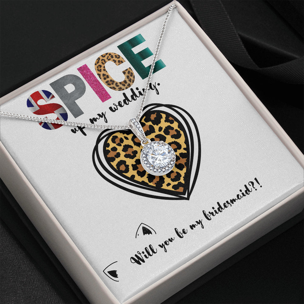 Pop Culture Bridesmaid Necklace Proposal