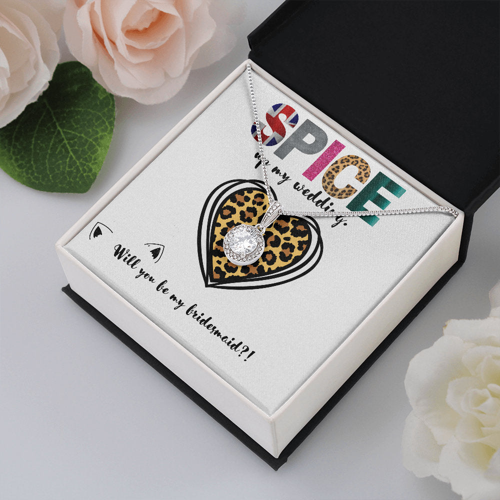 Pop Culture Bridesmaid Necklace Proposal