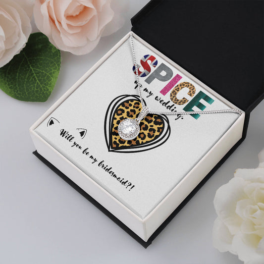 Pop Culture Bridesmaid Necklace Proposal