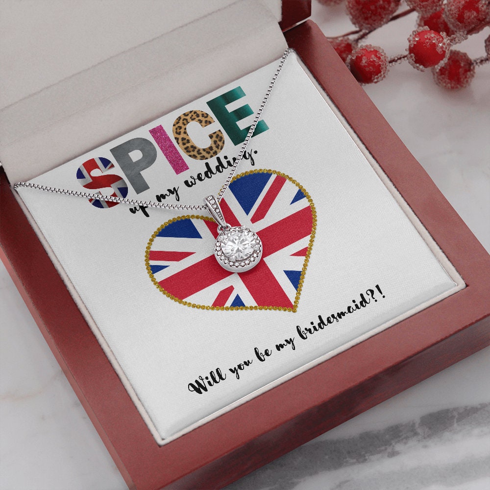 Pop Culture Bridesmaid Proposal Necklace