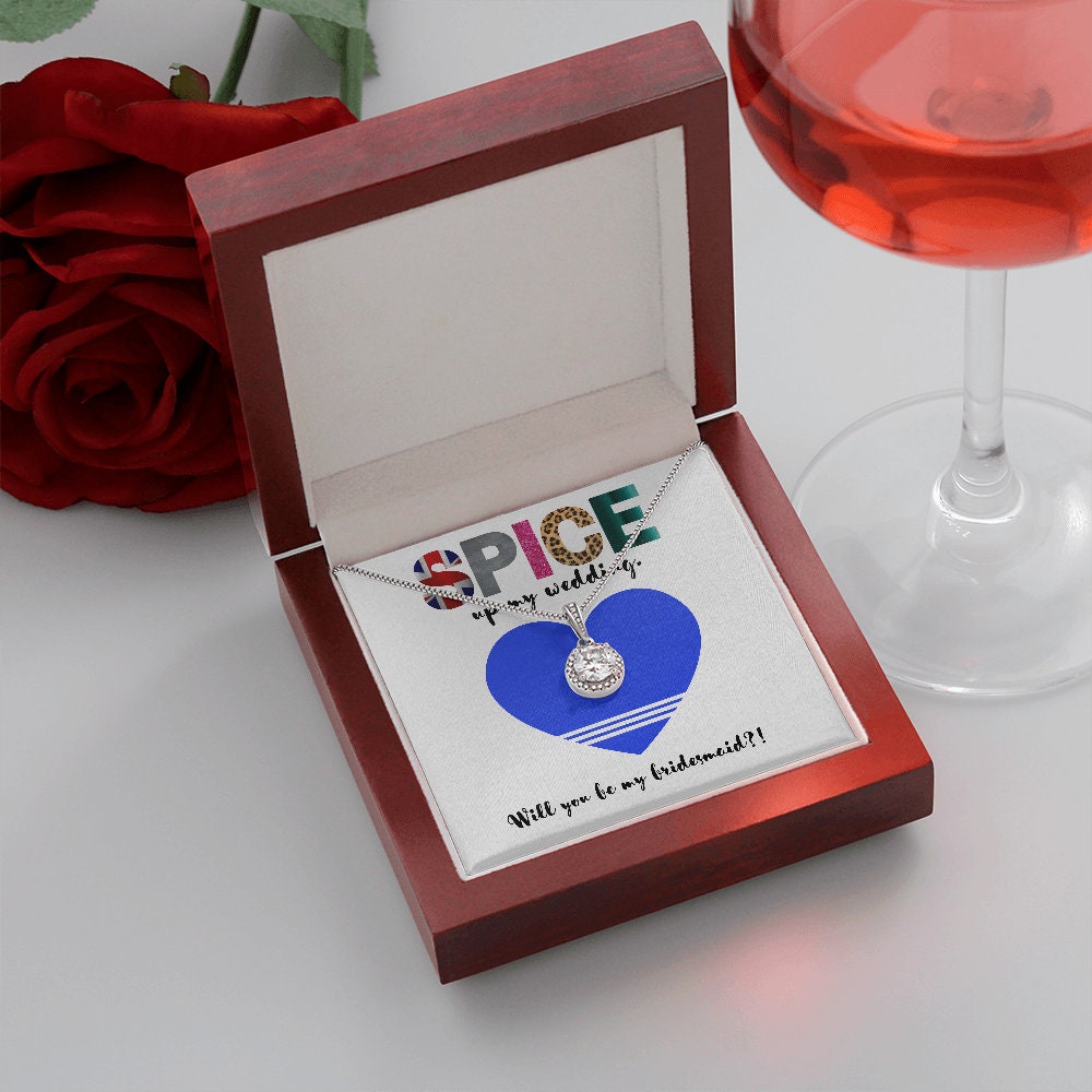 Pop Culture Bridesmaid Proposal Necklace
