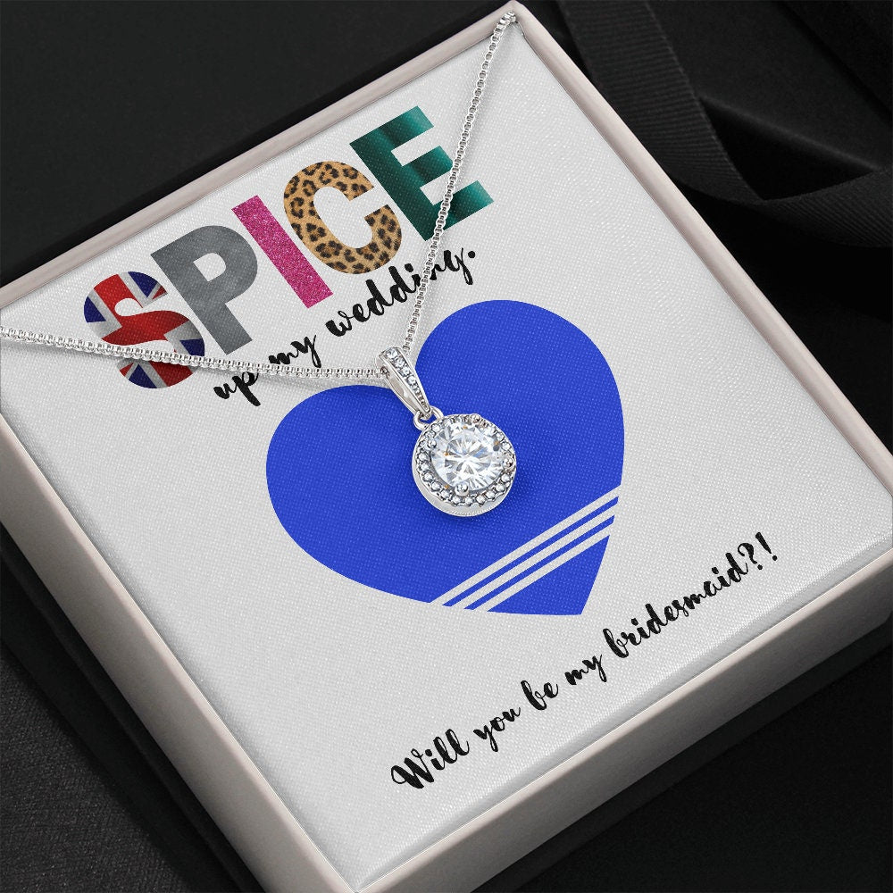 Pop Culture Bridesmaid Proposal Necklace