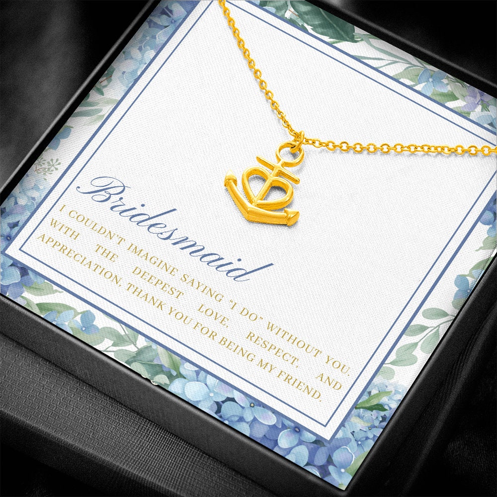 Nautical Theme Bridesmaid Necklace