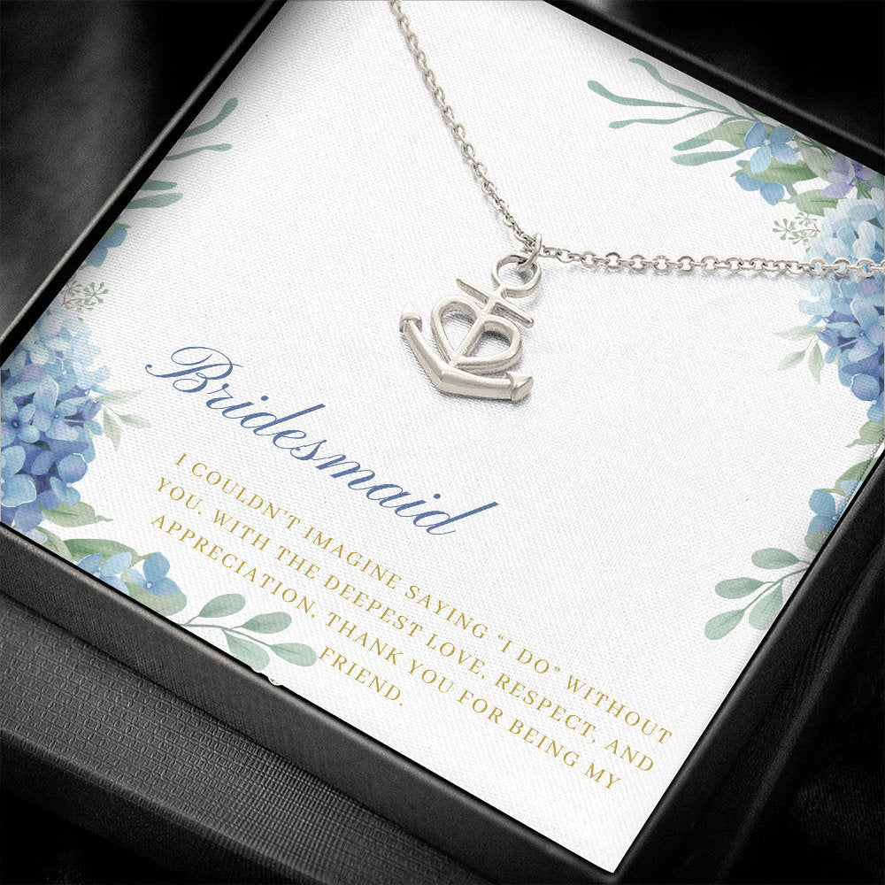 Bridesmaid Necklace for Hydrangea Theme Wedding