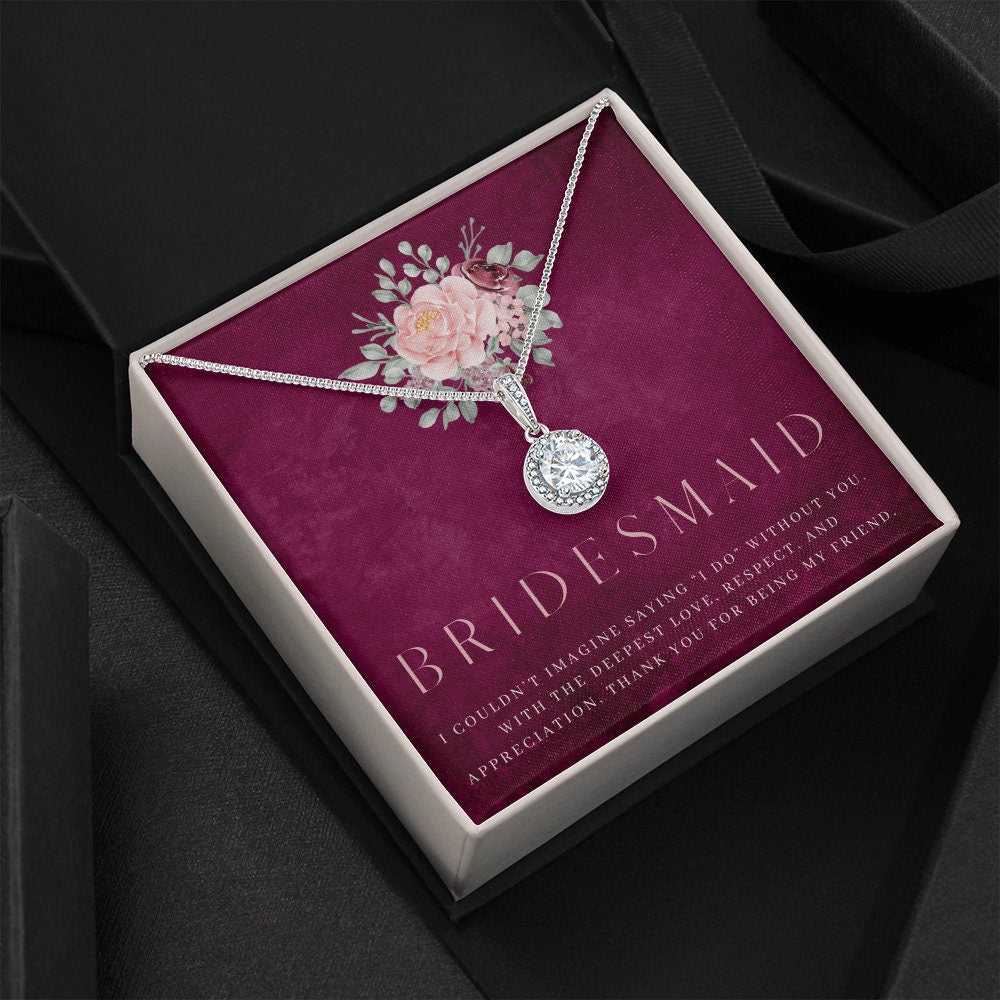Marsala and Dusty Rose Bridesmaid Gift