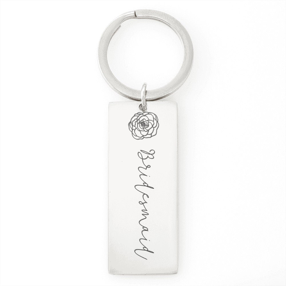 Bridesmaid Key Chain