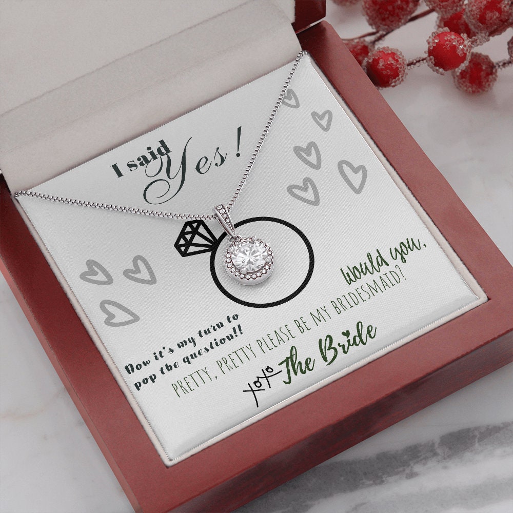 Bridesmaid Proposal Necklace