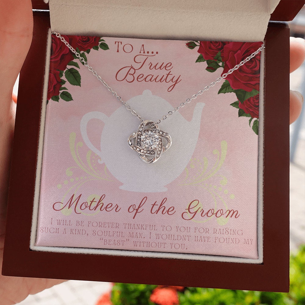 Beauty and the Beast themed Mother of the Groom Gift // Necklace