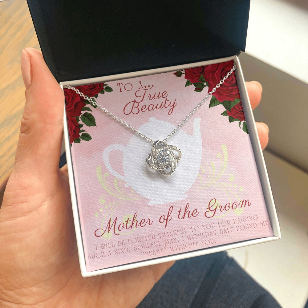 Beauty and the Beast themed Mother of the Groom Gift // Necklace