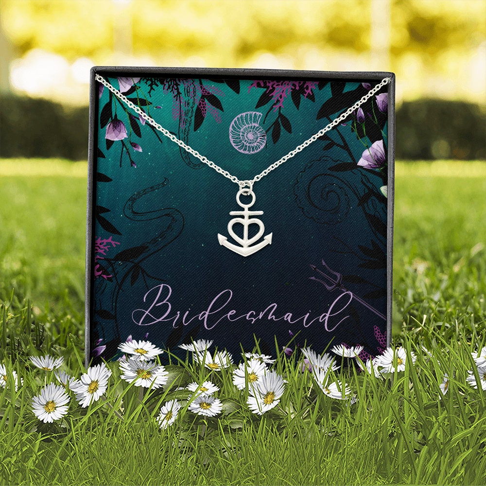 Under the Sea themed Bridesmaid Jewelry & Gift