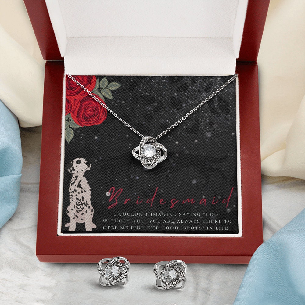 Dalmation Bridesmaid Necklace