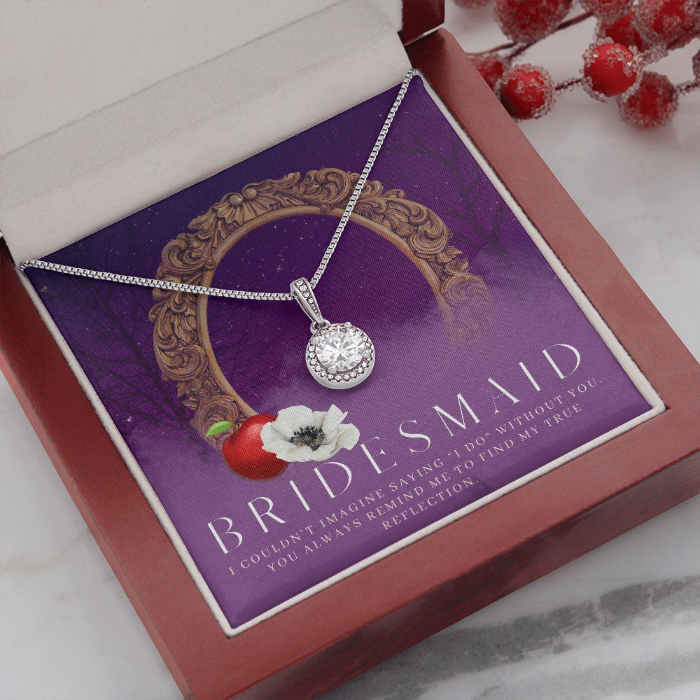Evil Queen Necklace from Snow White for Bridesmaid