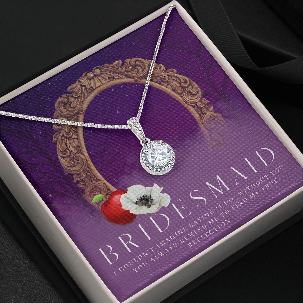 Evil Queen Necklace from Snow White for Bridesmaid