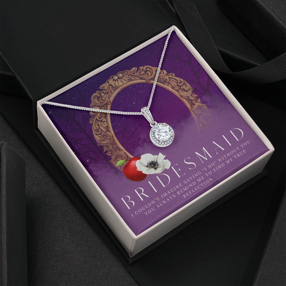 Evil Queen Necklace from Snow White for Bridesmaid
