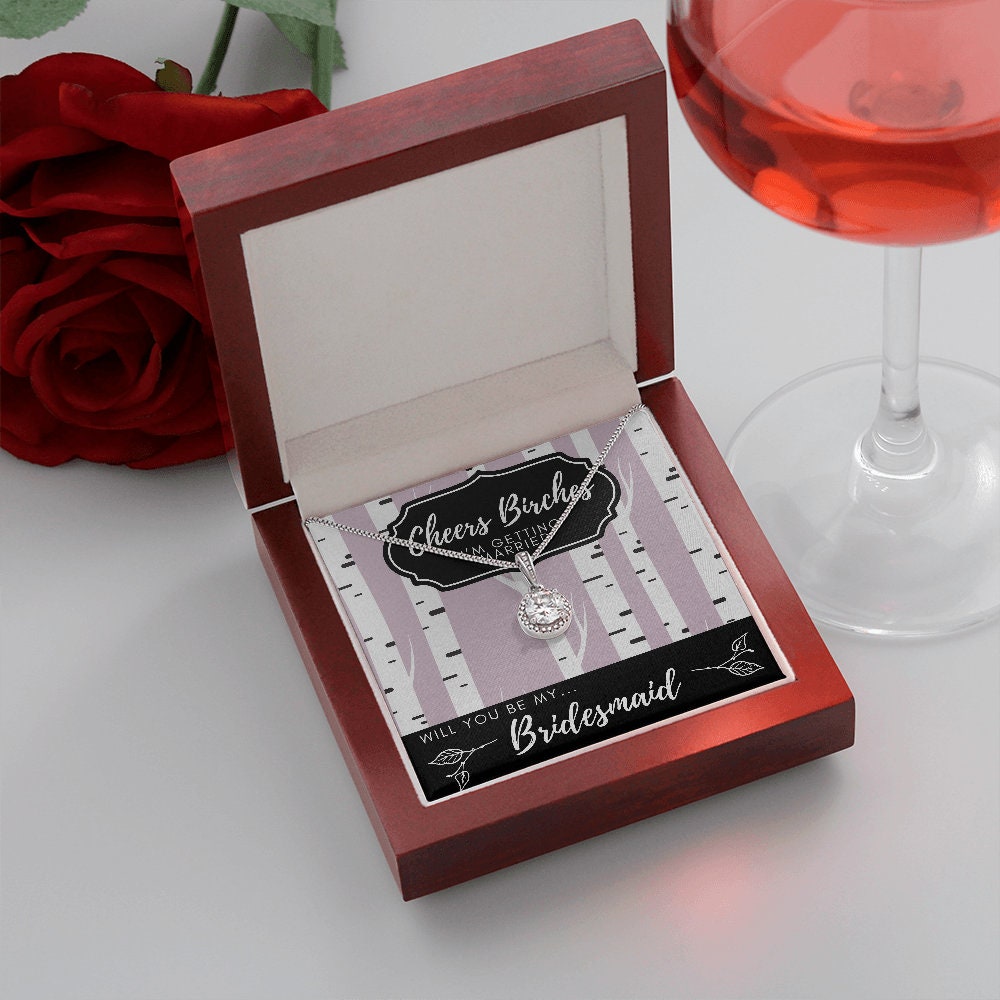 Cheers Birches Bridesmaid Necklace