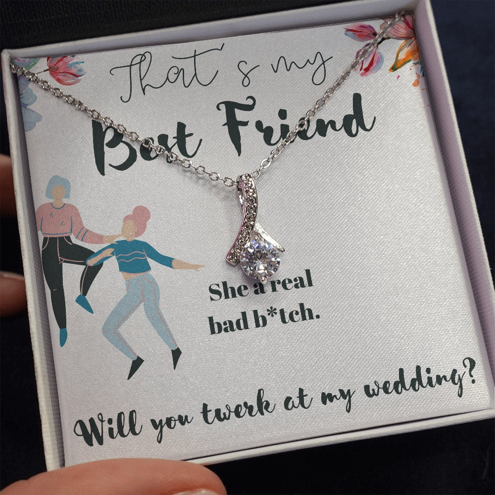 Viral Tiktok Best Friend Necklace