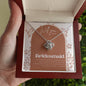 Terracotta Birdesmaid Proposal Necklace in optional wood box