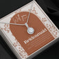 Terracotta Bridesmaid Proposal Necklace Gift