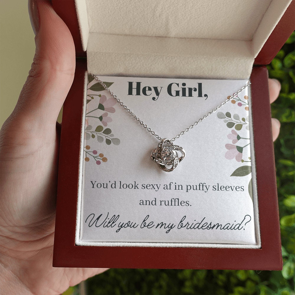 Bridesmaid Proposal Necklace