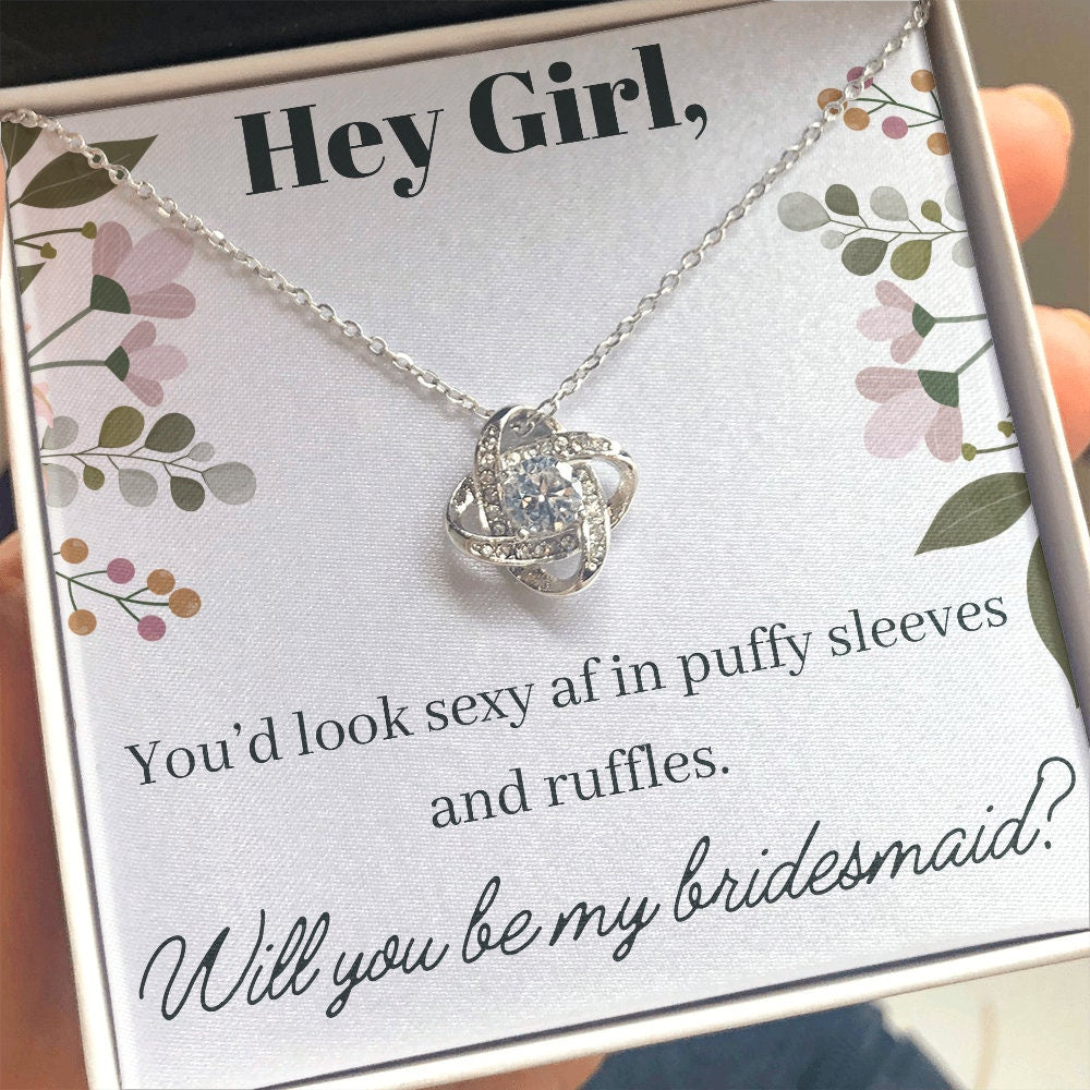 Bridesmaid Proposal Necklace