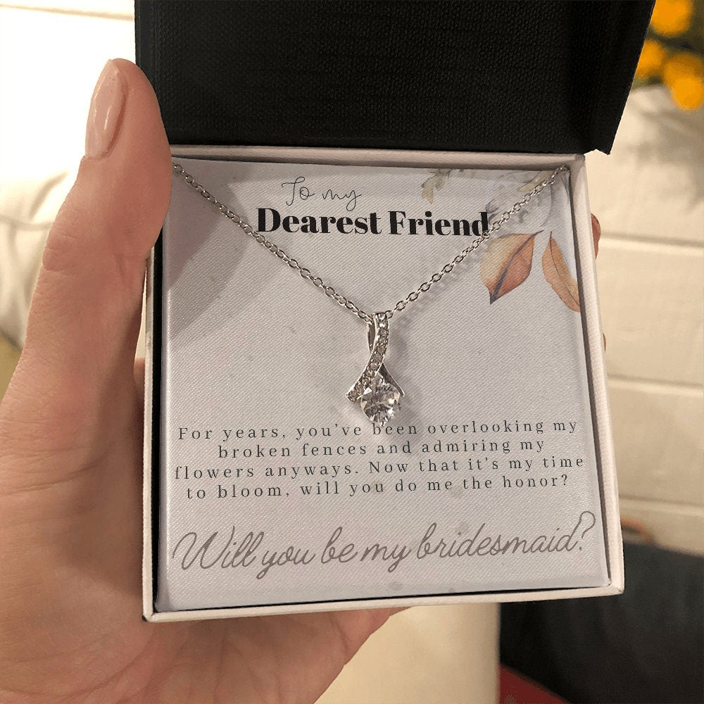 Bridesmaid Proposal Necklace