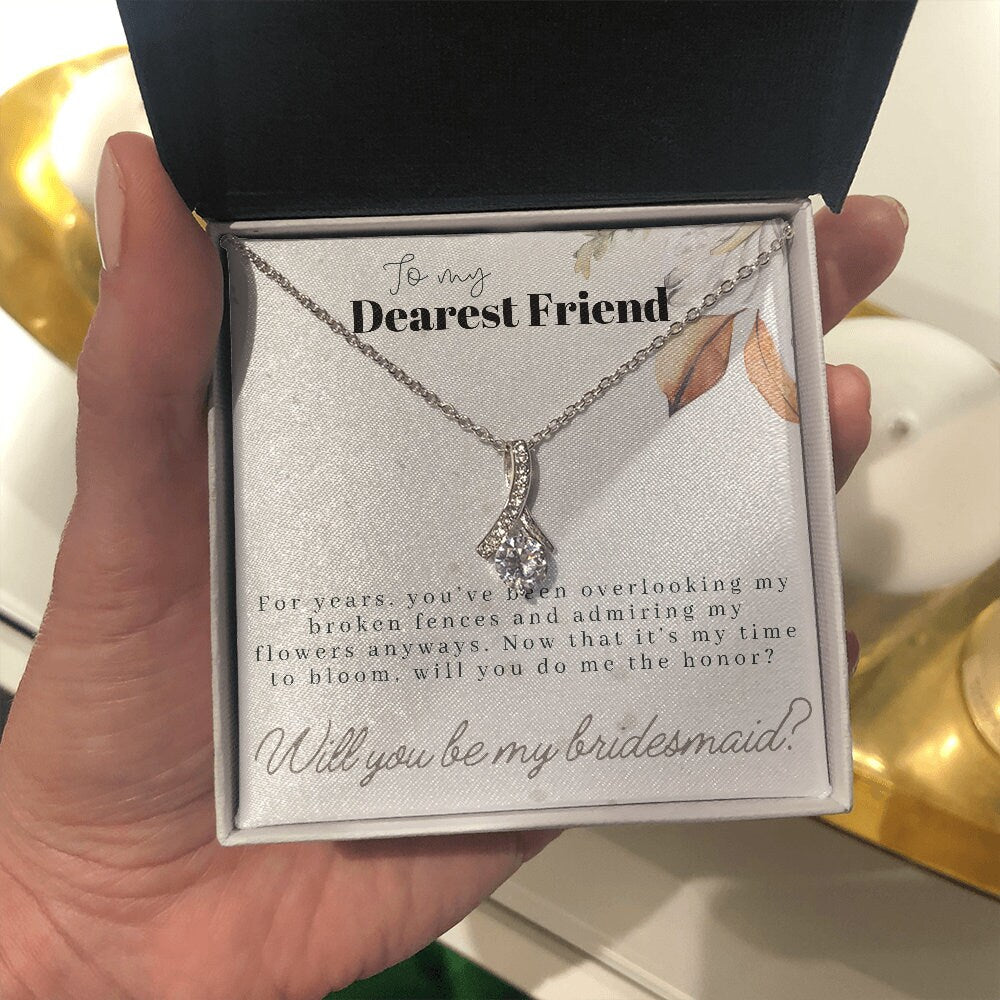 Bridesmaid Proposal Necklace