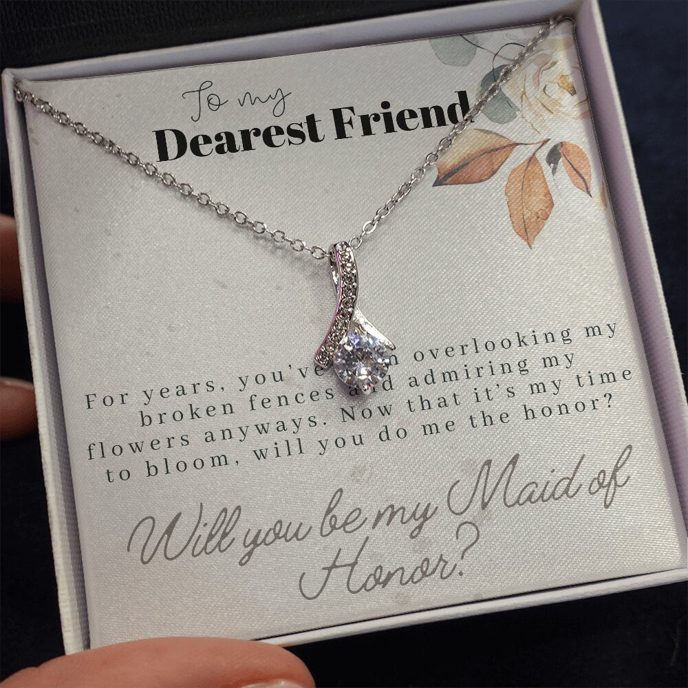 Bridesmaid Proposal Necklace