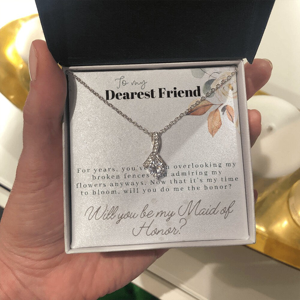 Bridesmaid Proposal Necklace