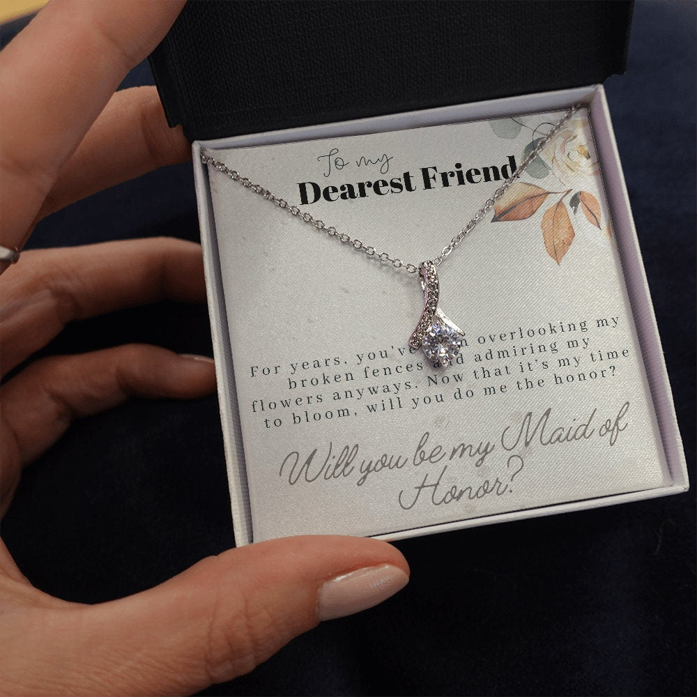 Bridesmaid Proposal Necklace