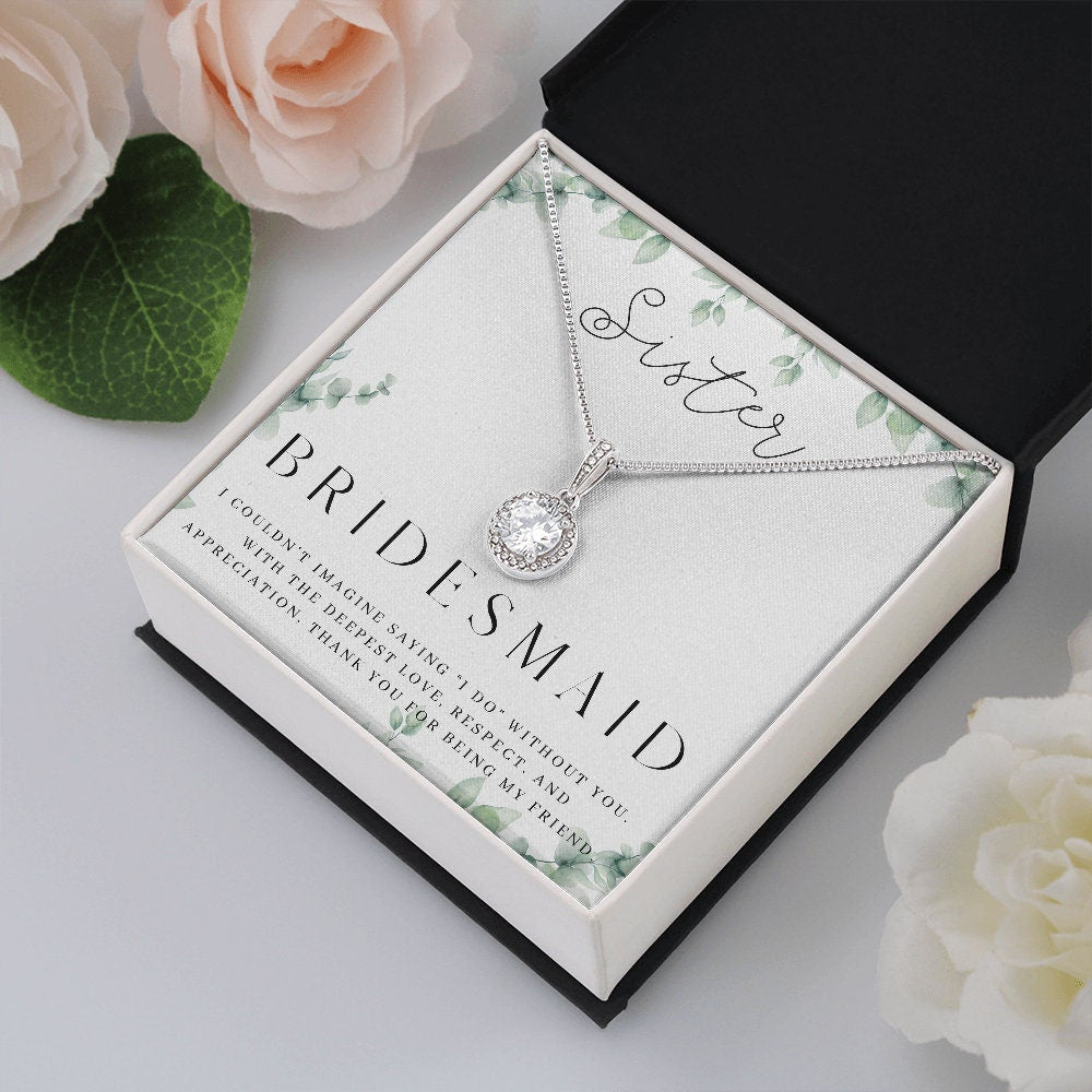 Bridesmaid Necklace - Sister