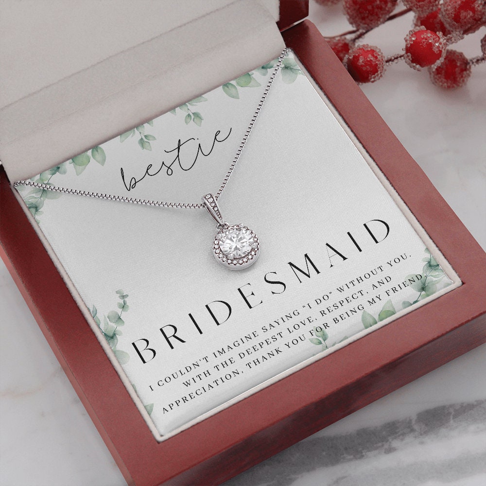 Bridesmaid Necklace - Bestie