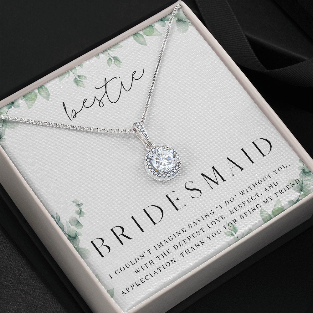 Bridesmaid Necklace - Bestie