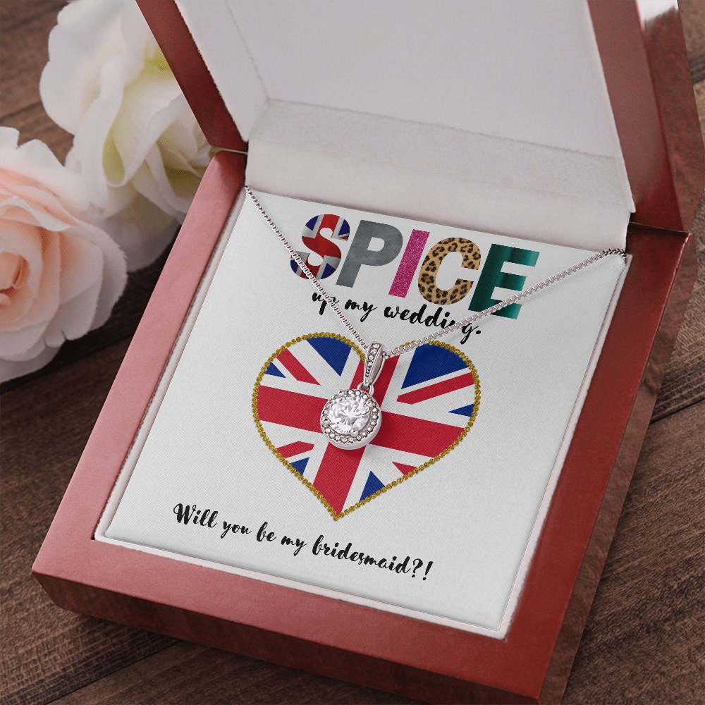 Pop Culture Bridesmaid Proposal Necklace
