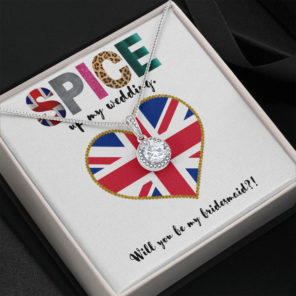Pop Culture Bridesmaid Proposal Necklace